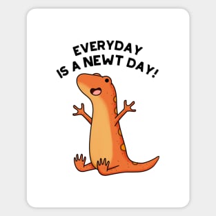 Newt Day Funny Animal Pun Sticker